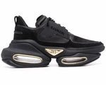 BALMAIN - BBOLD LEATHER SNEAKERS Metroutfits