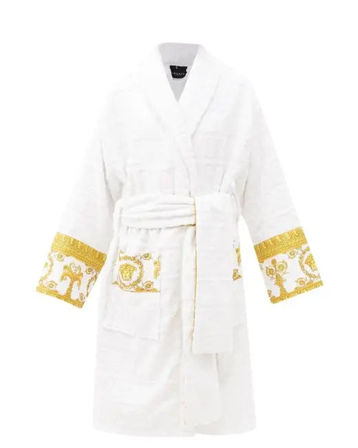 VERSACE - COTTON BATHROBE Metroutfitstore
